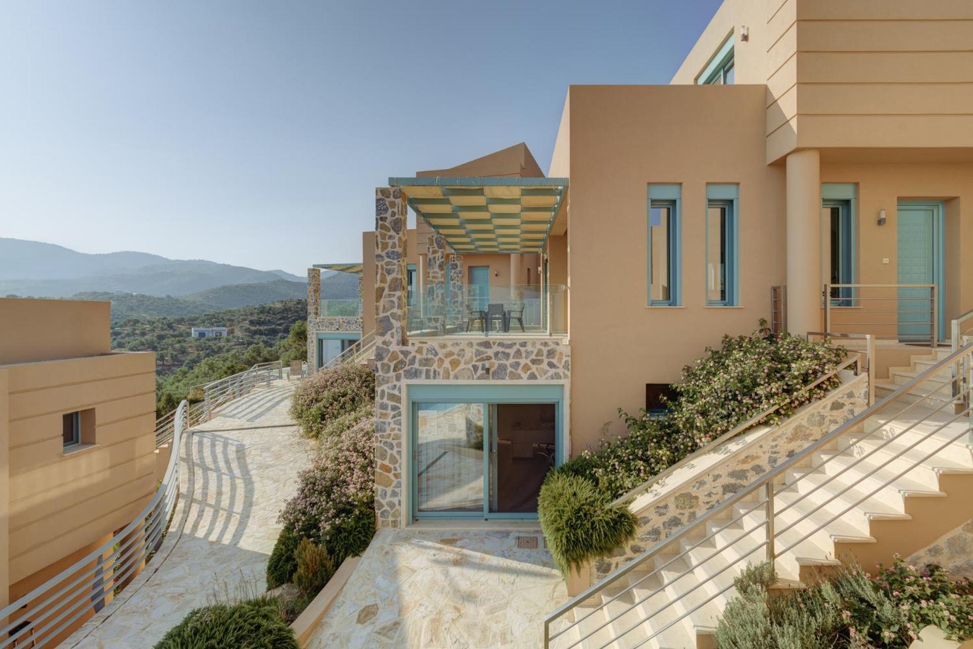 Ouzo Panoramic Houses 2, With Private Pool بلوماريوس المظهر الخارجي الصورة